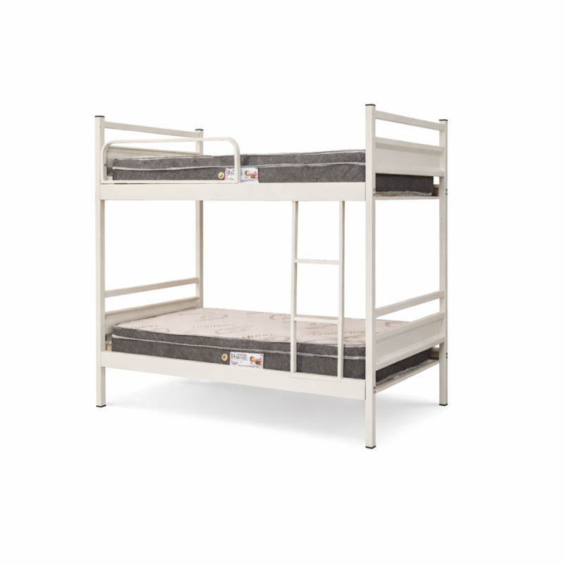 90x190cm Çift Katlı Metal Yurt Ranzası